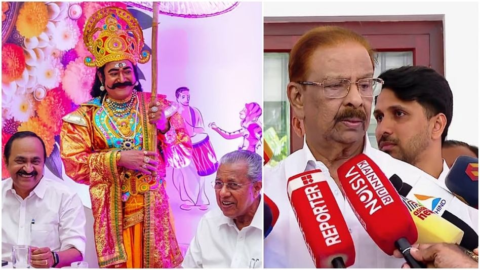 ഞാൻ ചെയ്യില്ല! മുഖ്യമന്ത്രിക്കൊപ്പം ഓണസദ്യ കഴിച്ച വി.ഡി സതീശനെ വിമര്‍ശിച്ച് കെ സുധാകരന്‍