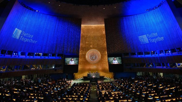 ആർച്ച്ബിഷപ്പ് ഗാല്ലഗെർ ഐക്യരാഷ്ട്രസഭയുടെ സമ്മേളനത്തിൽ