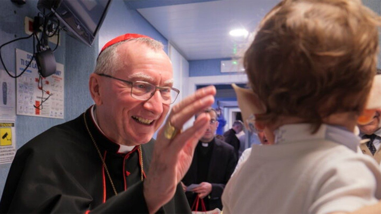 Cardinal Parolin: Christ is born every time you welcome sick children