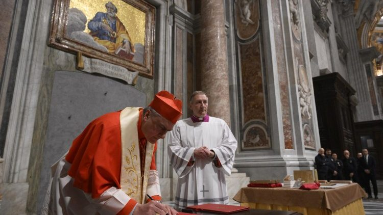 Holy Door of St. Peter’s Basilica sealed in solemn rite