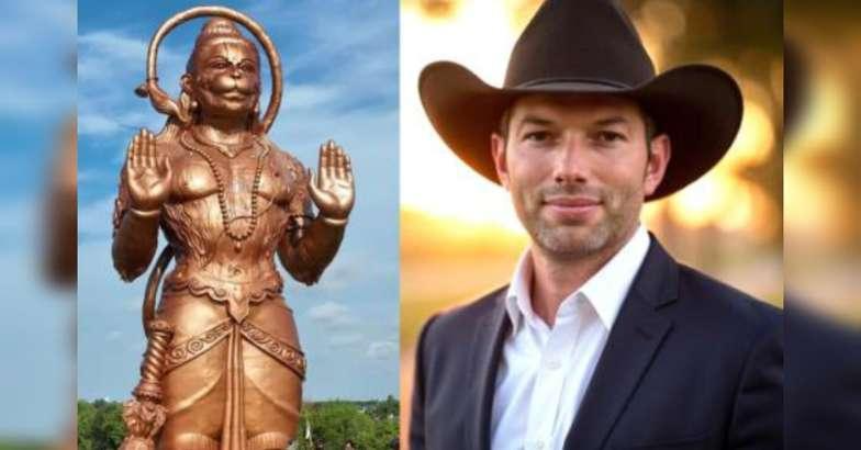 മൂന്നാം ലോകത്തെ അന്യഗ്രഹജീവികൾ; ടെക്സസിലെ ഹനുമാൻ പ്രതിമയ്‌ക്കെതിരെ മഗ (MAGA) നേതാവിന്റെ വംശീയ പരാമർശം വിവാദത്തിൽ