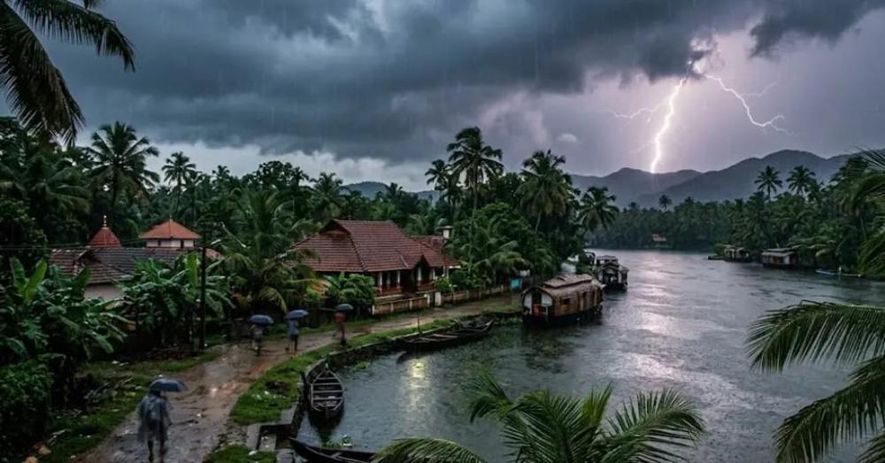 കേരളത്തിൽ ഒറ്റപ്പെട്ടയിടങ്ങളിൽ ഇന്നും നാളെയും ഇടിമിന്നലോട് കൂടിയ മഴക്ക് സാധ്യത
