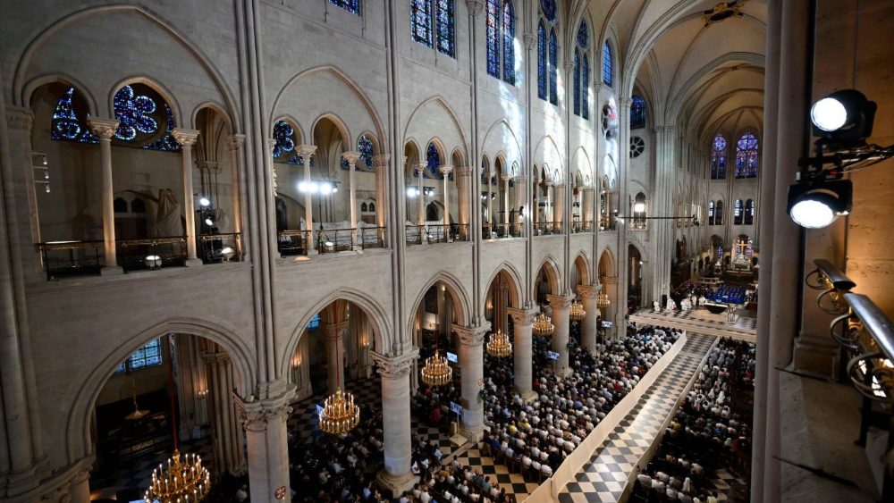 Where light meets heaven: Pope Leo XIV at Notre-Dame